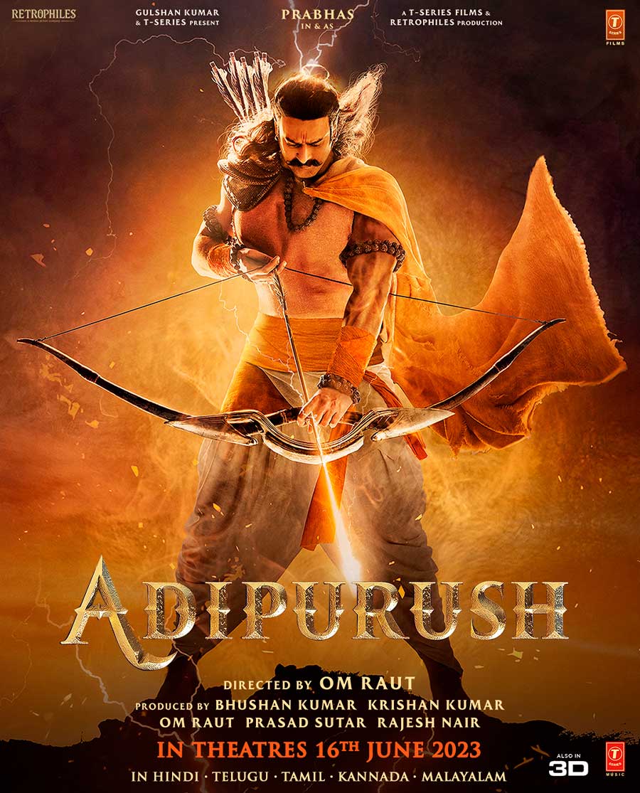 Adipurush 2023 Hindi Movie 1080p PreDVDRip 3GB Download