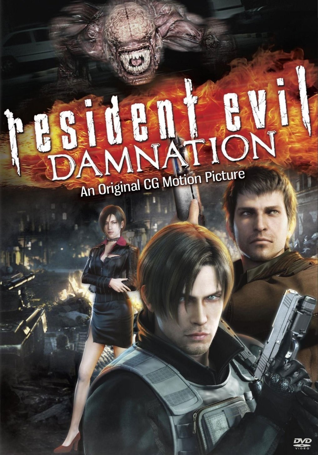 Resident Evil Damnation 2012 Dual Audio Hindi ORG 300MB BluRay 480p ESubs Download