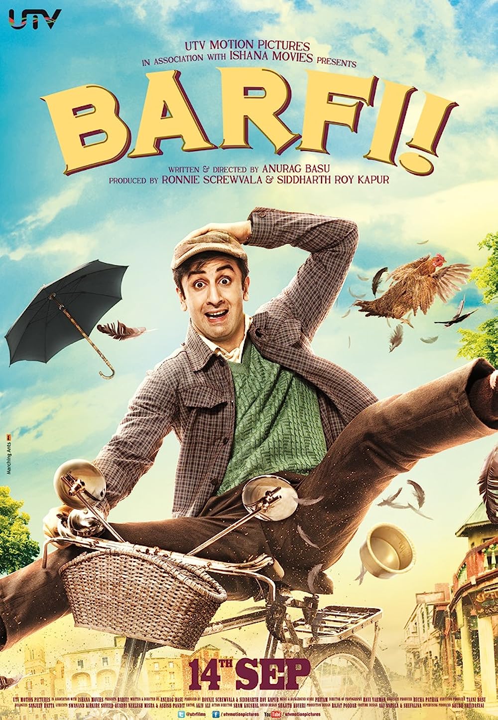 Barfi 2012 Hindi Movie 720p BluRay 1.4GB Download