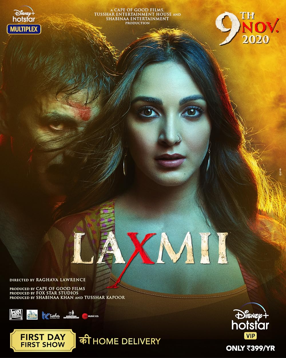 Laxmii 2020 Hindi Movie 550MB HDRip 480p Download