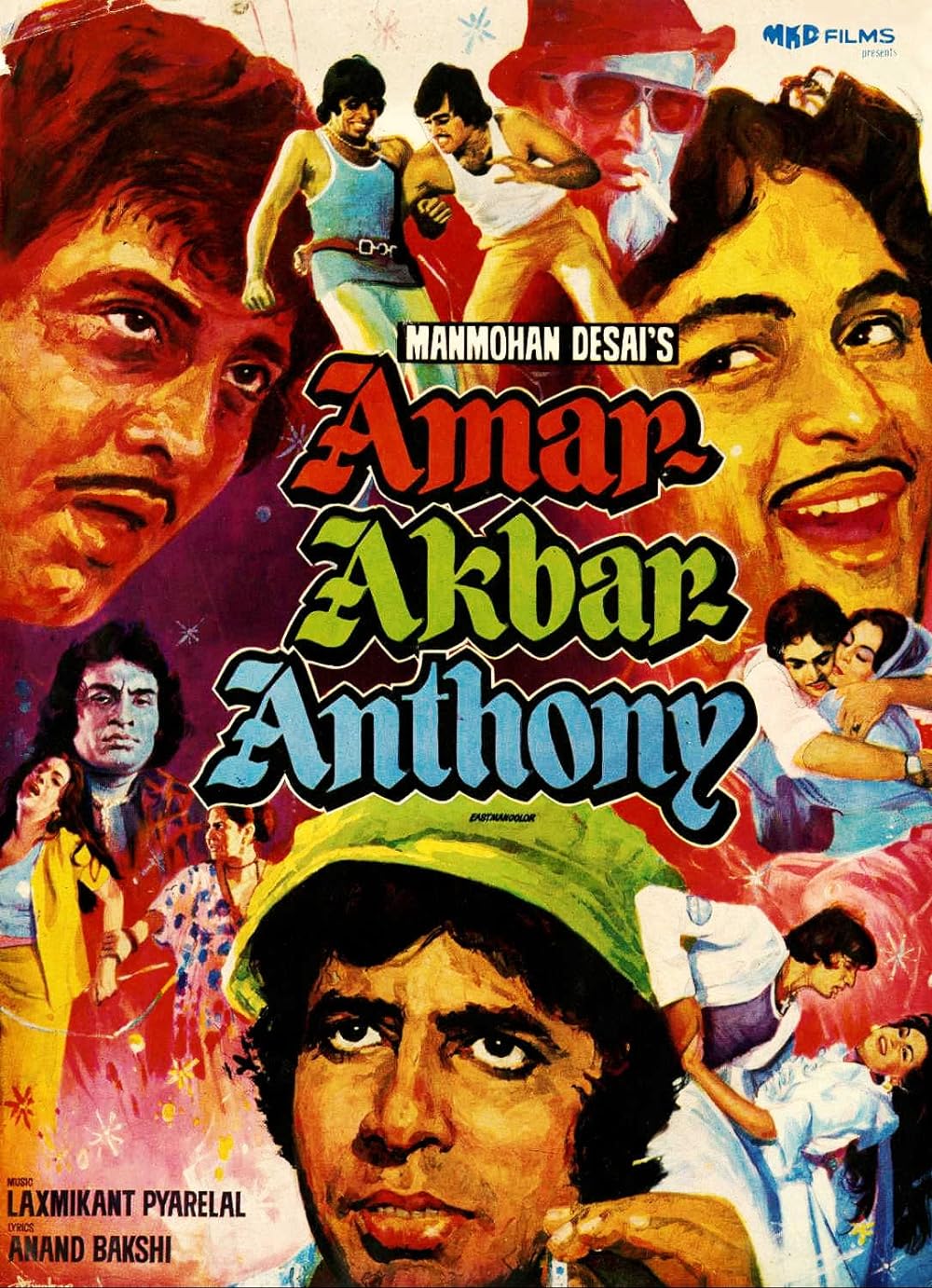 Amar Akbar Anthony 1977 Hindi Movie 700MB BluRay 480p Download