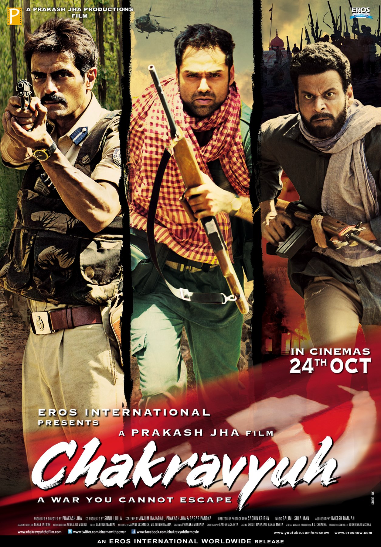 Chakravyuh (2012) Hindi Movie 1080p 720p 480p HDRip ESubs Download